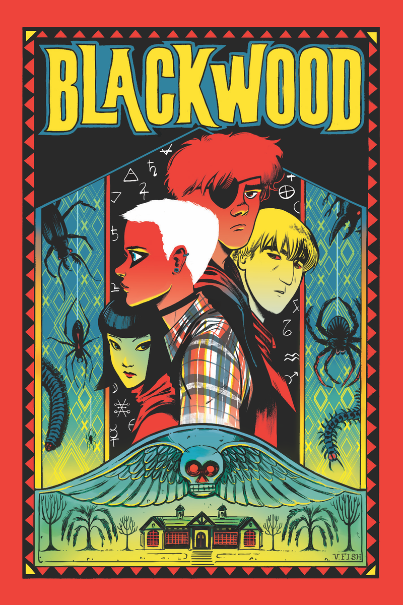 Image: Dark Horse Comics; Blackwood #2 cover by Veronica Fish
